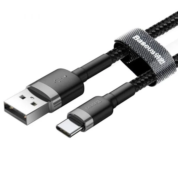 Baseus Cafule Durable Nylon Braided Wire USB Type-C Data Cable