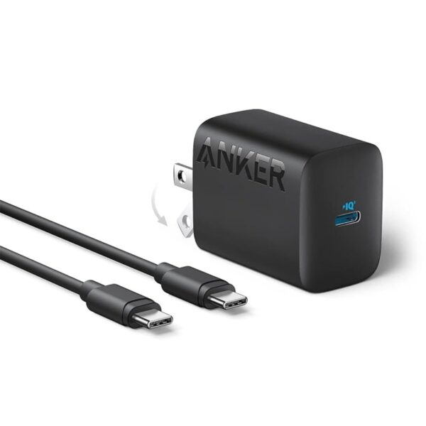 Anker 312 Charger with 5 ft USB-C to C Cable - 30W