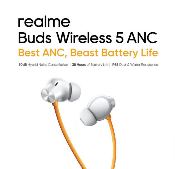 realme buds wireless 5 anc neckband