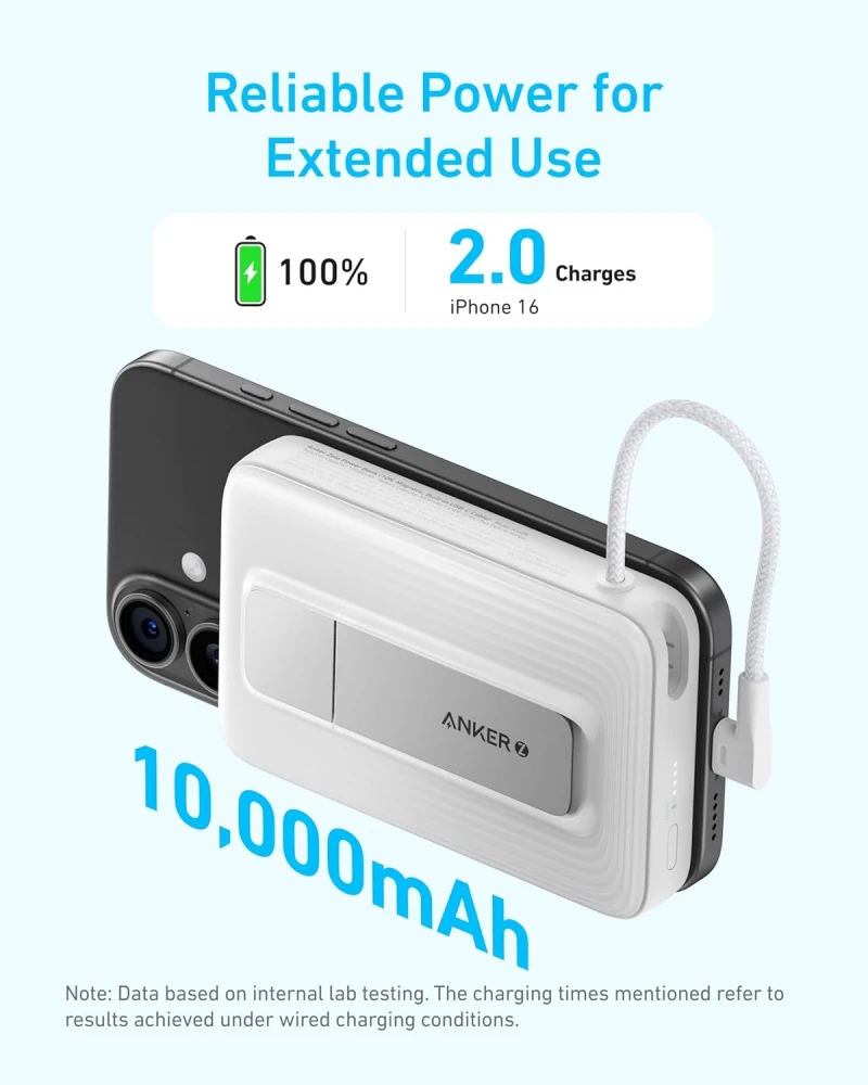 Anker Zolo A1684 30W Magnetic Power Bank-10000mAh