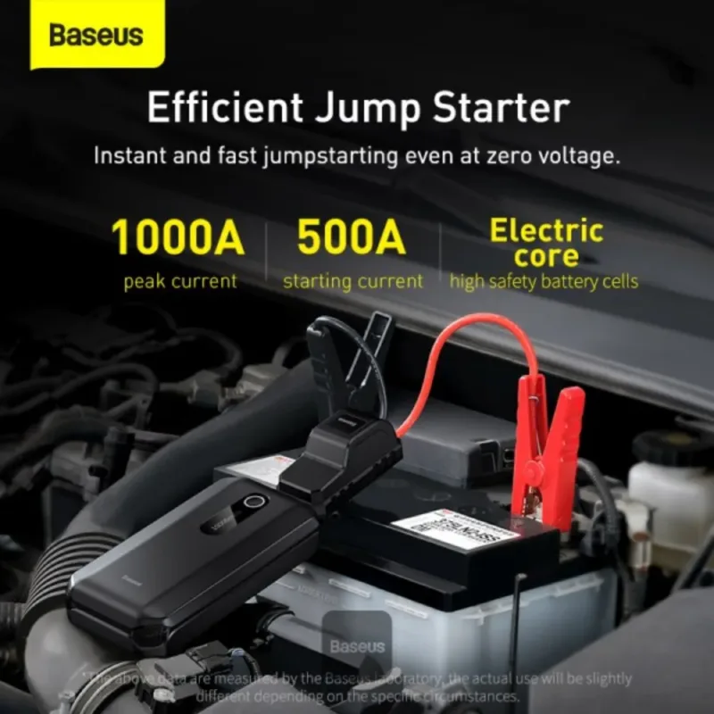 Baseus 1000A Car Jump Starter 10000mAh 2