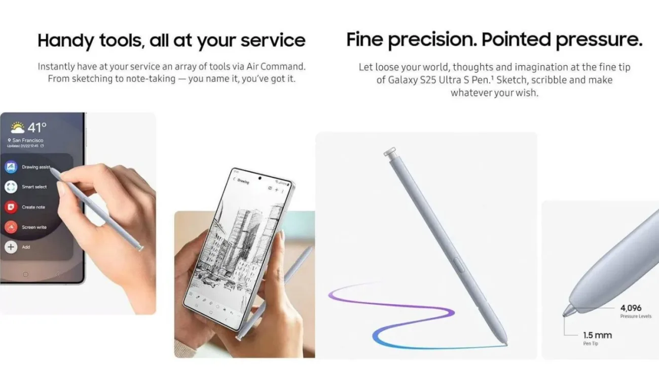 Galaxy S25 Ultra S Pen