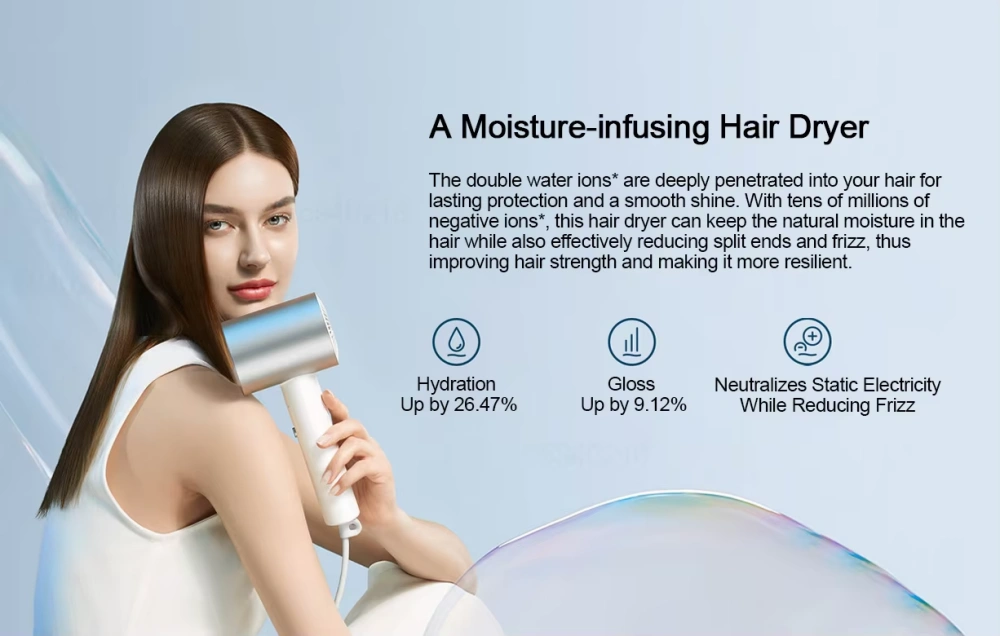 XIAOMI MIJIA H500 Water Ion Hair Dryer 3
