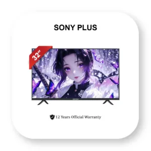 Sony Plus 32 Inch Double Glass Smart Android LED TV