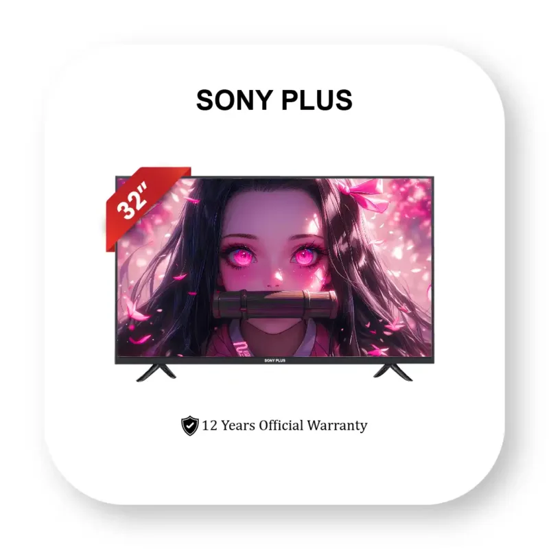 Sony Plus 32 Inch Frameless Voice Control Smart TV
