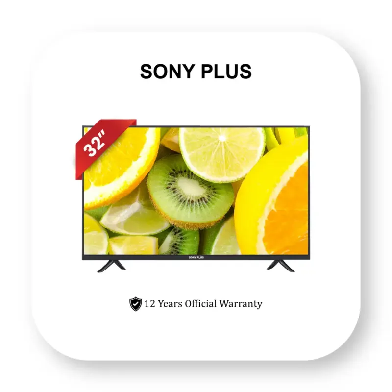 Sony Plus 32 Inch Basic Frameless HD LED TV
