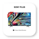 Sony Plus 43 Inch Double Glass Voice Control Smart Android LED TV