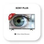 Sony Plus 55 Inch Frameless Voice Control 4K UHD Smart Android TV