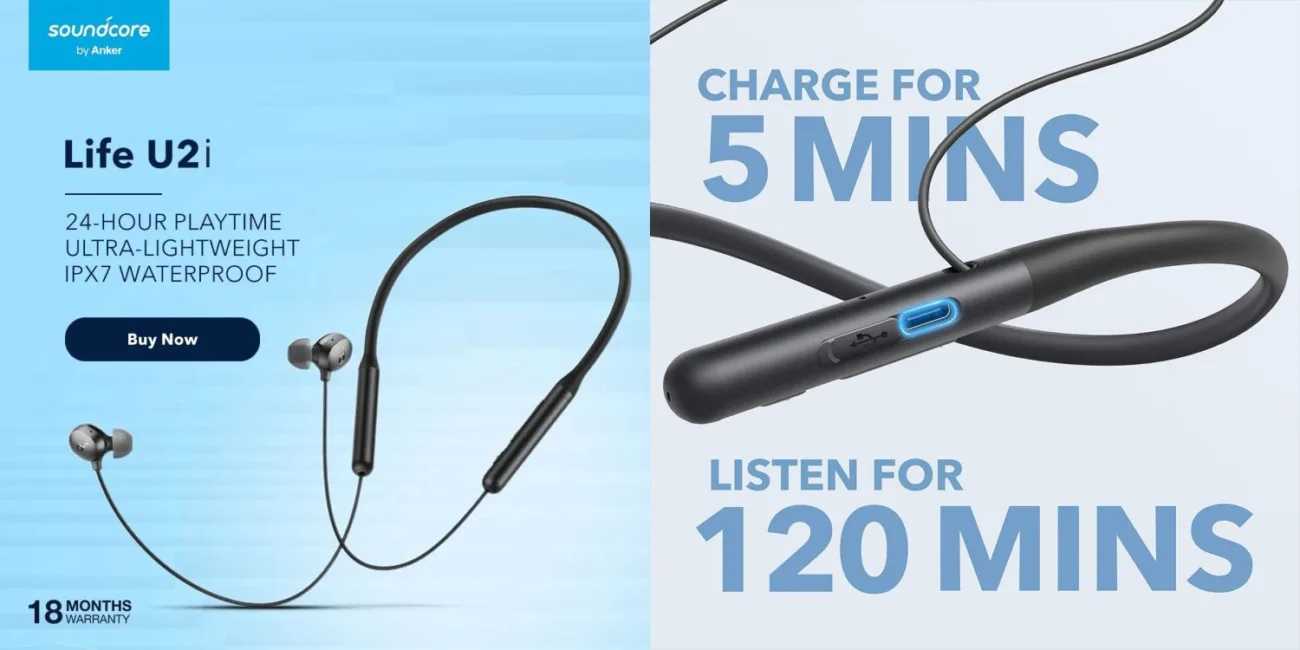 Anker Soundcore Life U2i Neckband