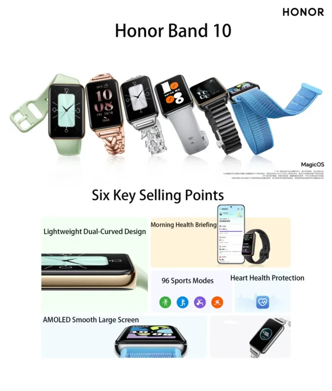 HONOR Band 10 Banner