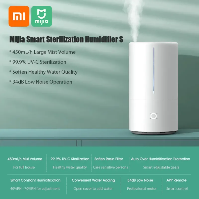 Xiaomi Mijia Smart Sterilization Humidifier S 4.5L 4
