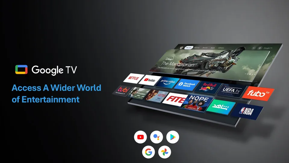 Haier H43S80EUX 43" QLED 4K Google TV