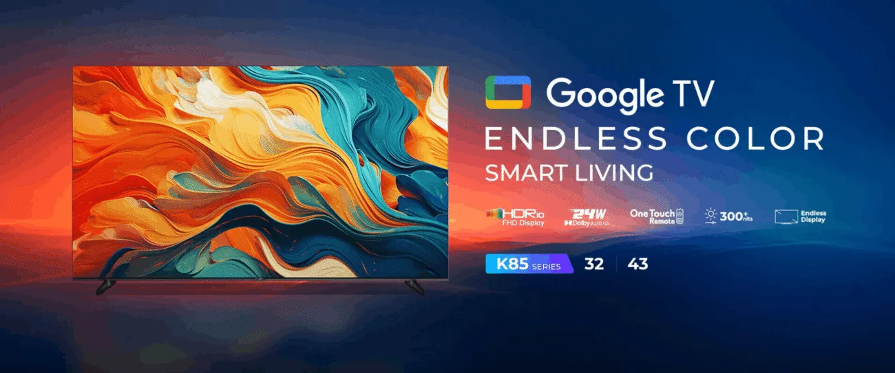 Haier H32K85FX 32" Bezel Less Google TV Price in Bangladesh